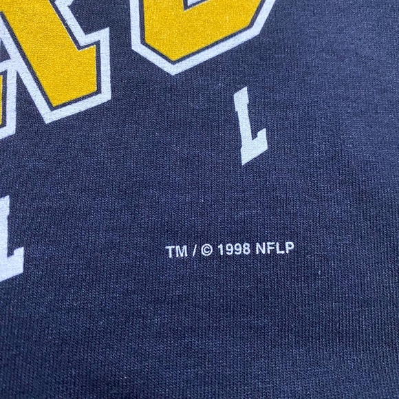 Riddell NFL 1998 Pittsburgh Steelers Tee - Picture 2 of 7